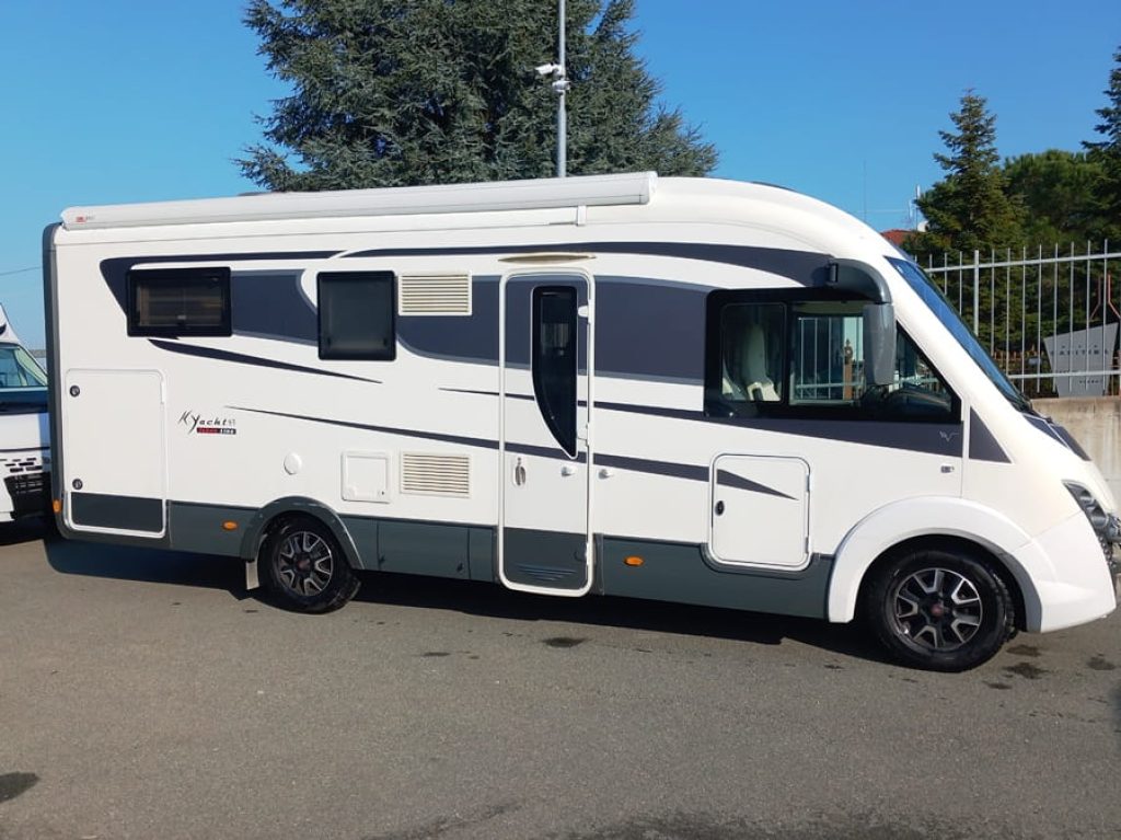 K-Yacht 85 Tekno Line motorhome letti gemelli