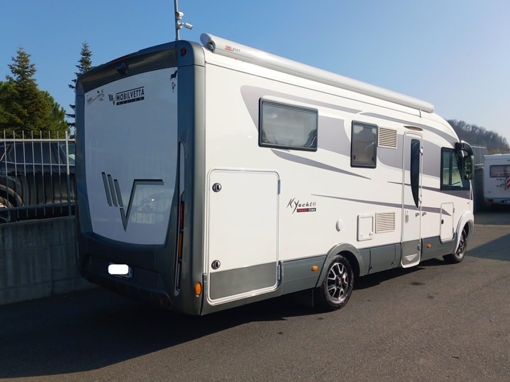 K-Yacht 85 Tekno Line motorhome letti gemelli