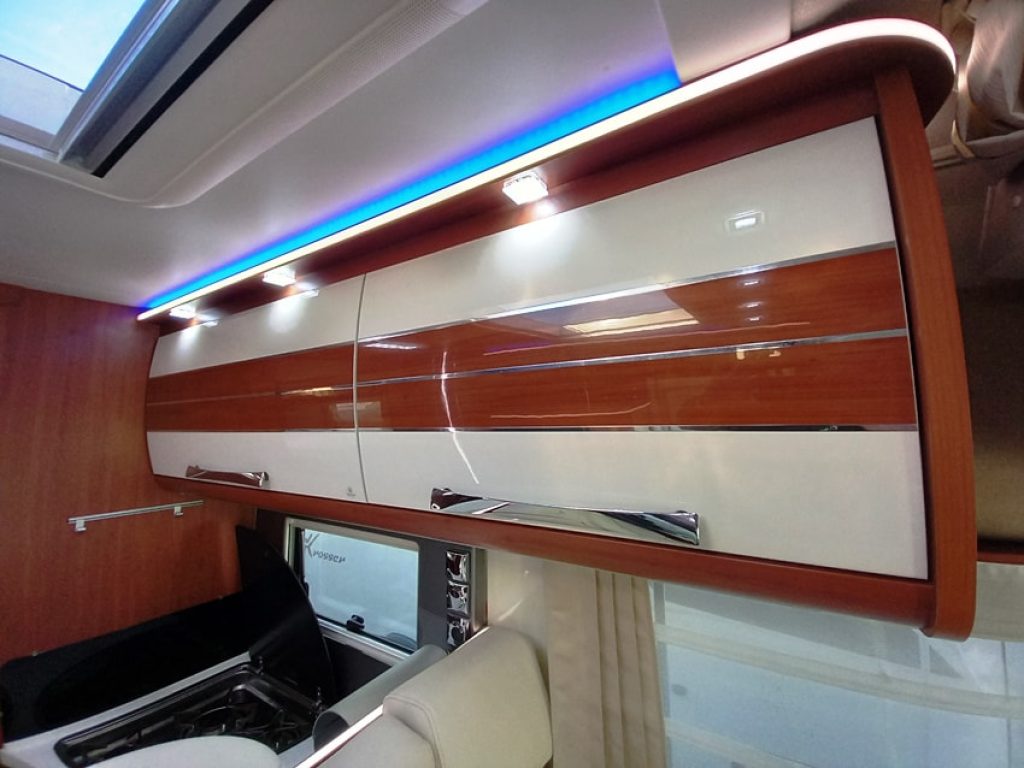 K-Yacht 85 Tekno Line motorhome letti gemelli